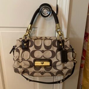 Vintage Coach Kristen Satchel with strap.